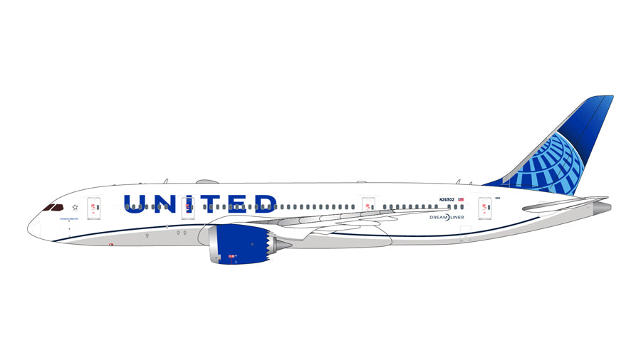 Gemini Jets 1:400 United Airlines Boeing 787-8 N26902 GJUAL2329
