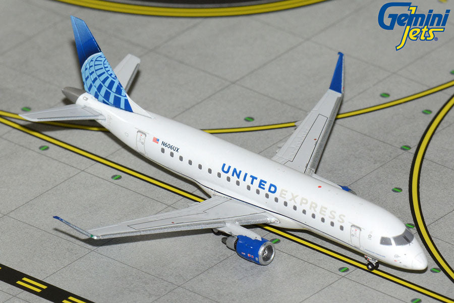 Pre-Order Gemini Jets 1:400 United Express Embraer ERJ-175 N606UX GJUAL2342
