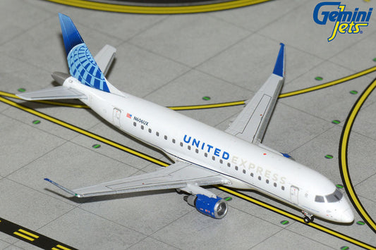 Pre-Order Gemini Jets 1:400 United Express Embraer ERJ-175 N606UX GJUAL2342
