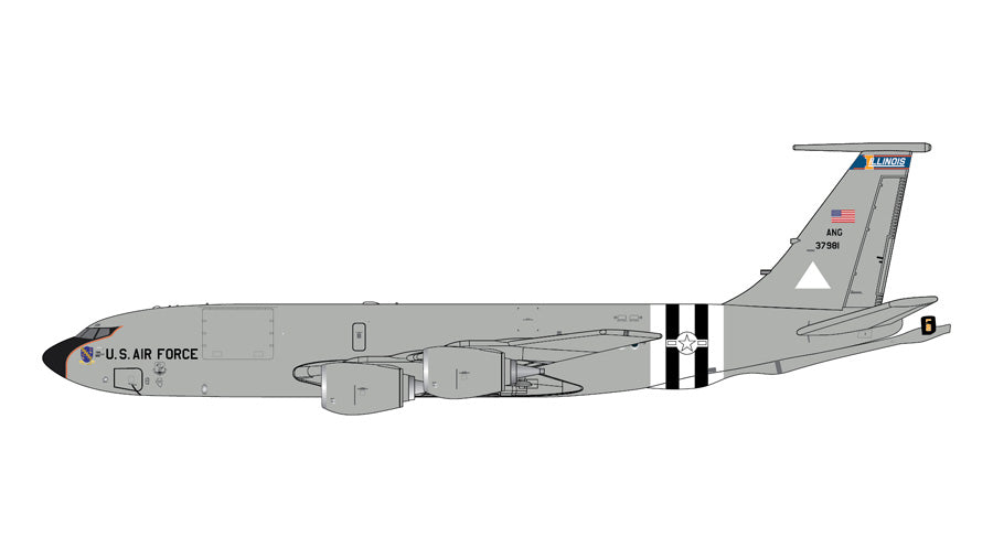 GeminiMACS 1:400 USAF Boeing KC-135R Stratotanker 63-7981 Illinois ANG GMUSA158