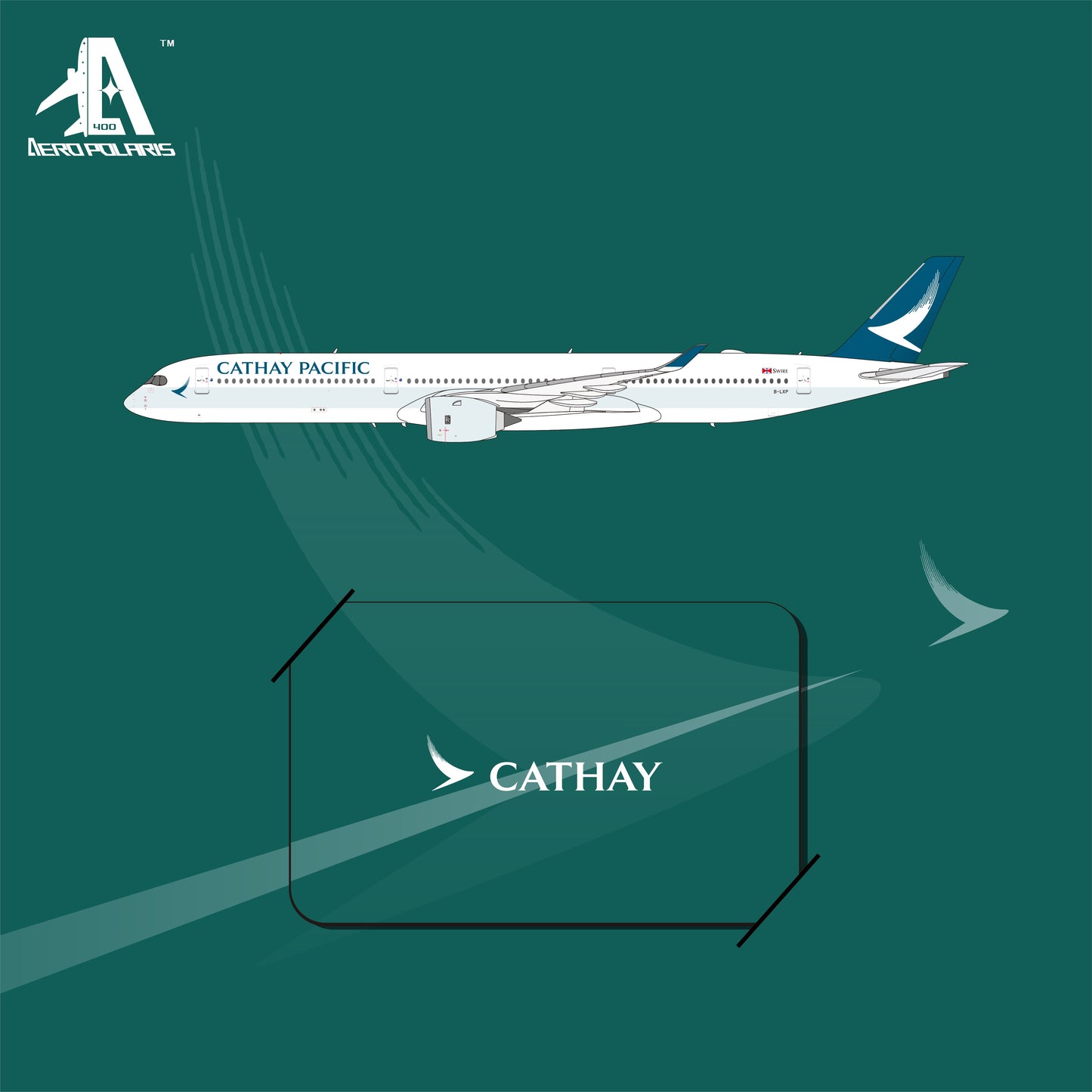 Aero Polaris 1:400 Cathay Pacific Airbus A350-1000 B-LXP HA35K0004