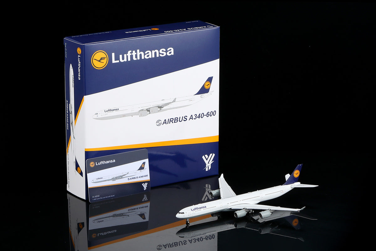 YY Wings 1:400 Lufthansa Airbus A340-600 D-AIHZ Flaps Down YY34615F