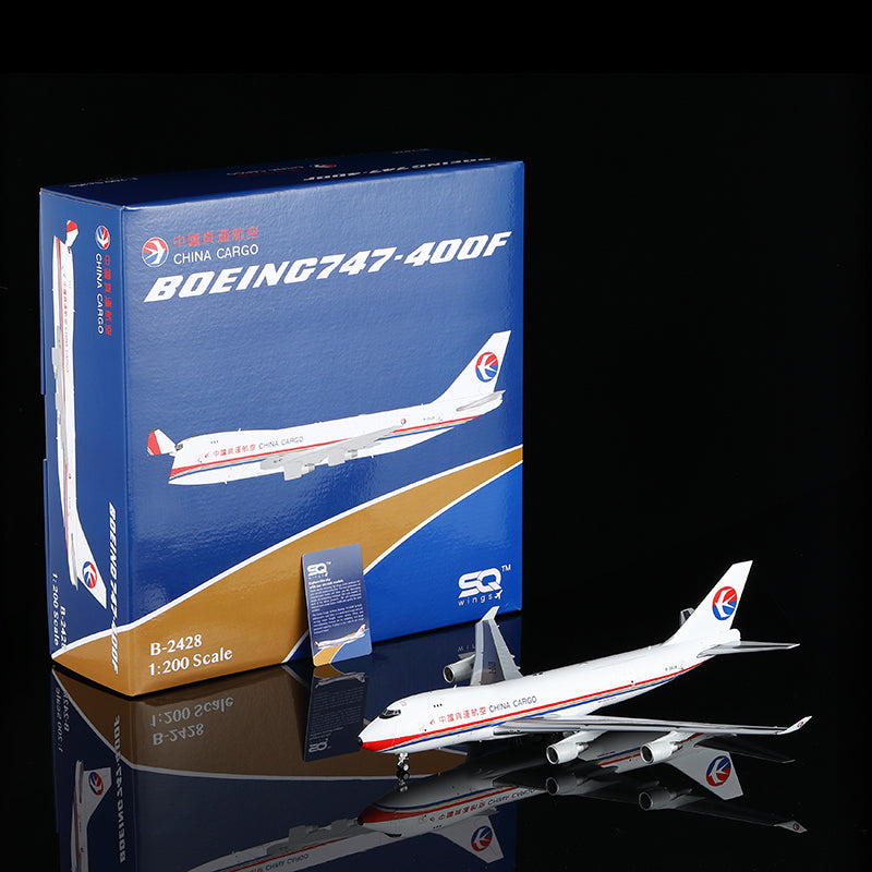 SQ Wings 1:200 China Eastern Cargo Boeing 747-400F B-2428 Flaps Down L2118FD