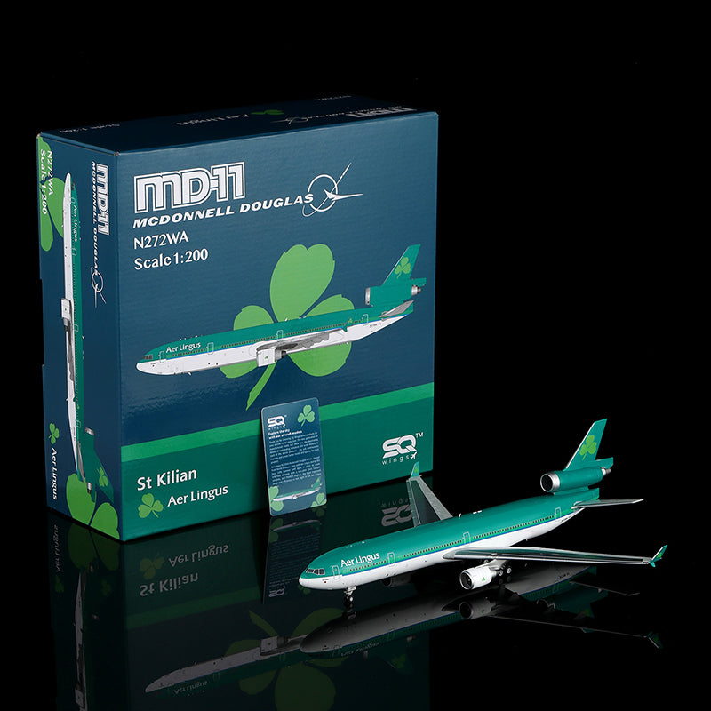 SQ Wings 1:200 Aer Lingus McDonnell Douglas MD-11 N272WA Flaps Down L2127FD
