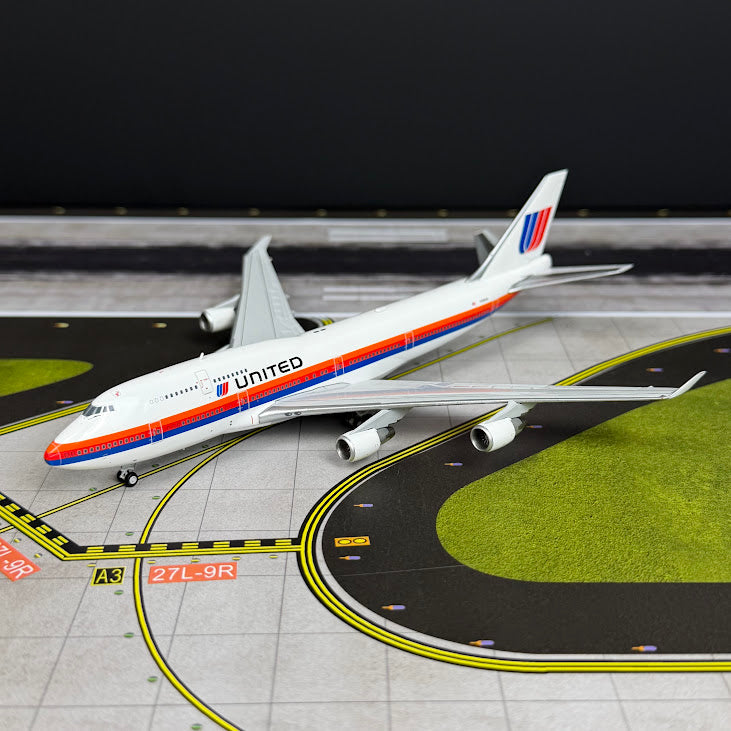JC Wings 1:400 United Airlines Boeing 747-400 N185UA "Saul Bass" XX40088