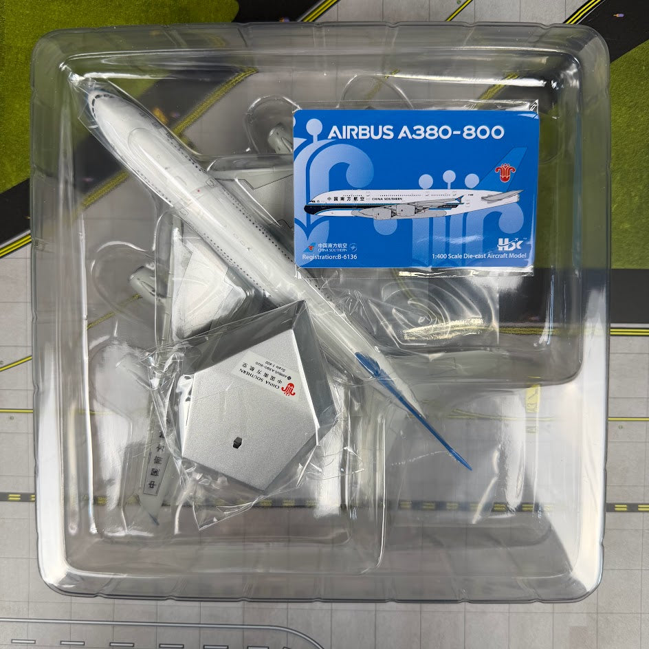 HX Models 1:400 China Southern Airbus A380 Multiple Variants