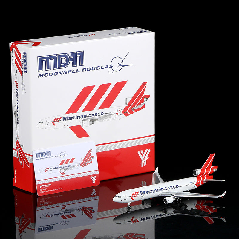 YY Wings 1:400 Martinair McDonnell Douglas MD-11F PH-MCP Flaps Down YY1114F