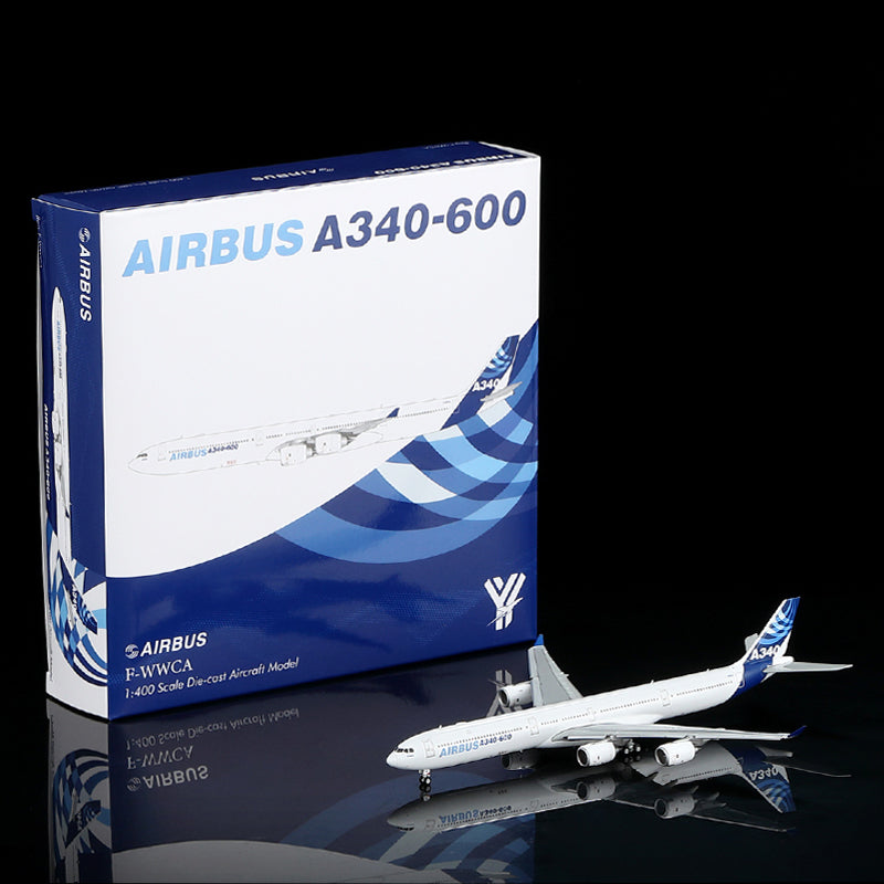 YY Wings 1:400 Airbus A340-600 F-WWCA "House Livery" Flaps Down YY34610F