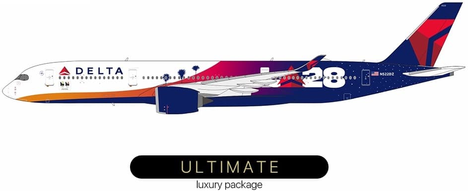 NG Models ULTIMATE 1:400 Delta Air Lines A350-900 N522DZ LA28 livery NG 39071
