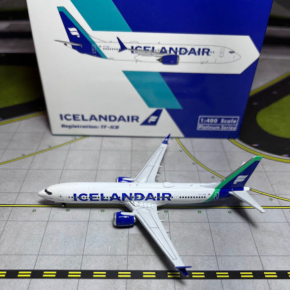 Phoenix Models 1:400 Icelandair Boeing 737 MAX 9 TF-ICB PH11789