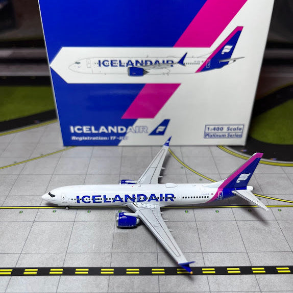 Phoenix Models 1:400 Icelandair Boeing 737 MAX 9 TF-ICD 11788