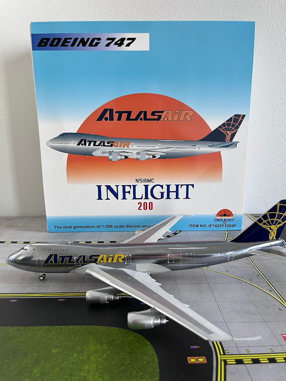 InFlight200 Atlas Air Boeing 747-200SF N516MC IF7425Y1024P