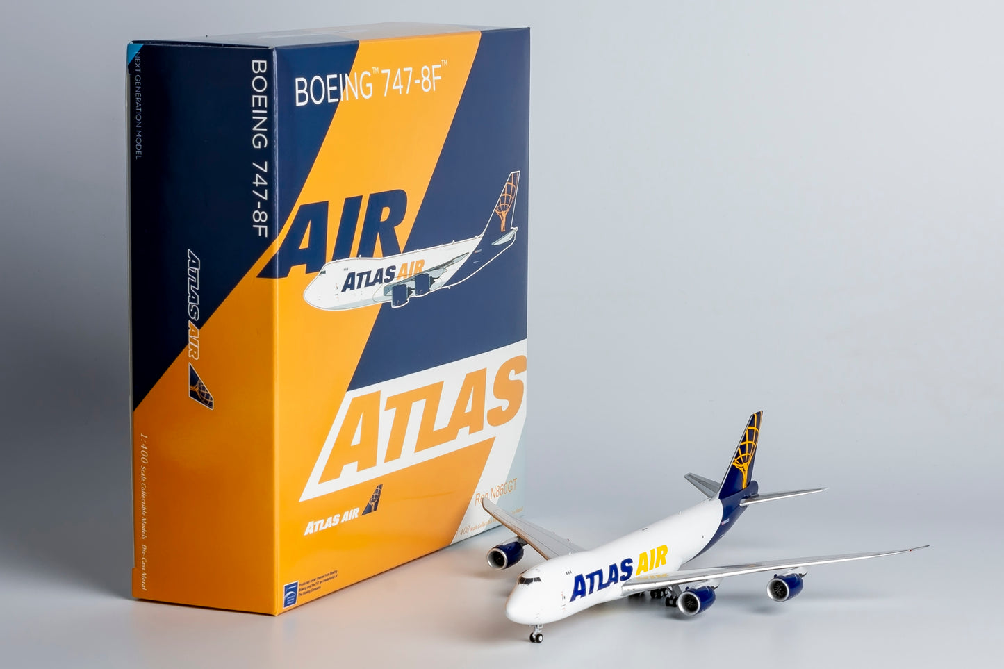 NG Models 1:400 Atlas Air 747-8F N860GT NG 78023