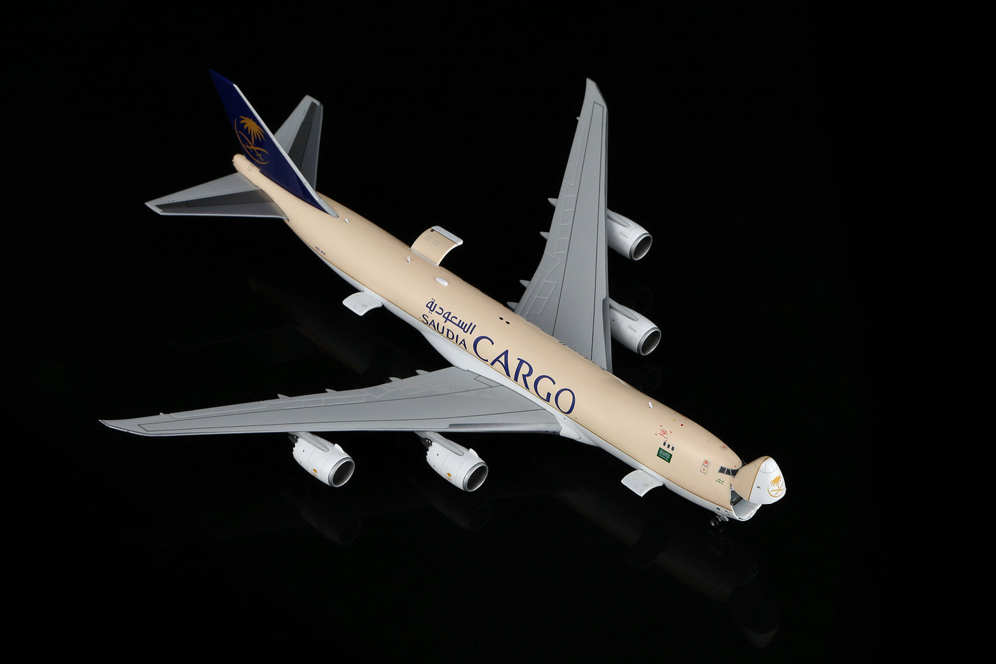 HX Models 1:400 Saudia Cargo Boeing 747-8F HZ-AI3 Interactive B631601C
