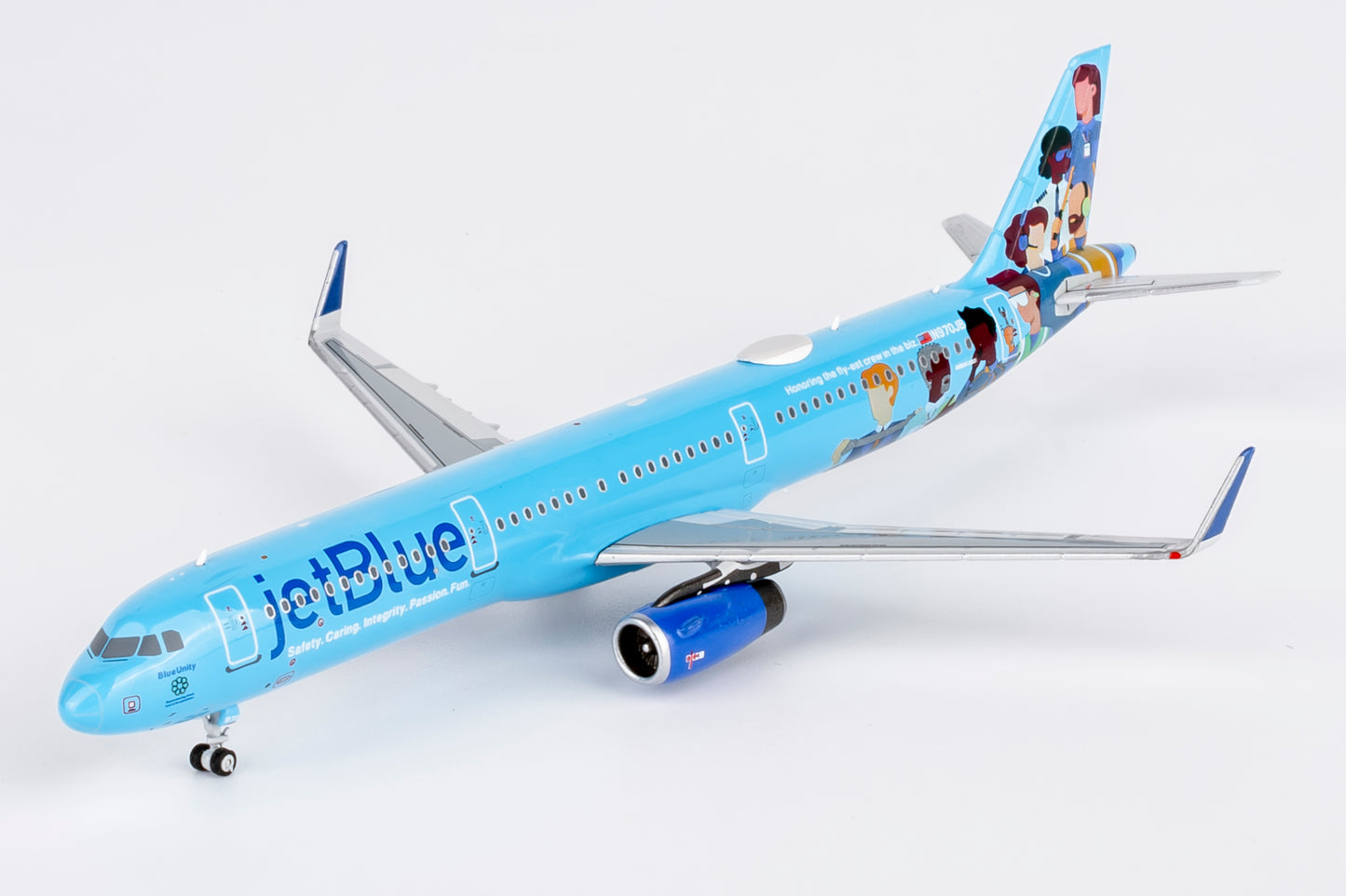 NG Models 1:400 jetBlue Airways Airbus A321 "BlueUnity" N970JB NG 13131