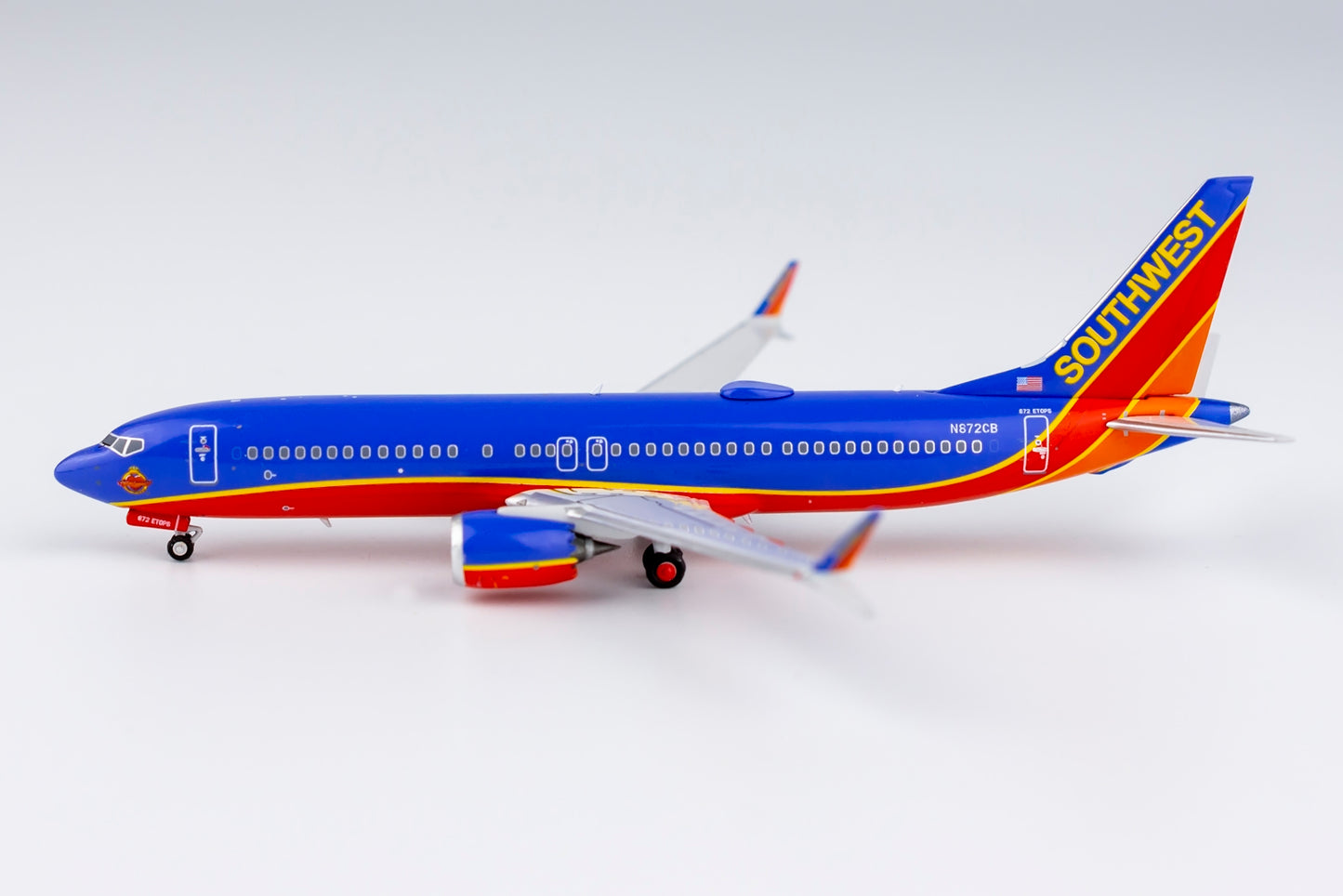 NG Models 1:400 Southwest Airlines 737 MAX 8 N872CB Canyon Blue livery NG 88002