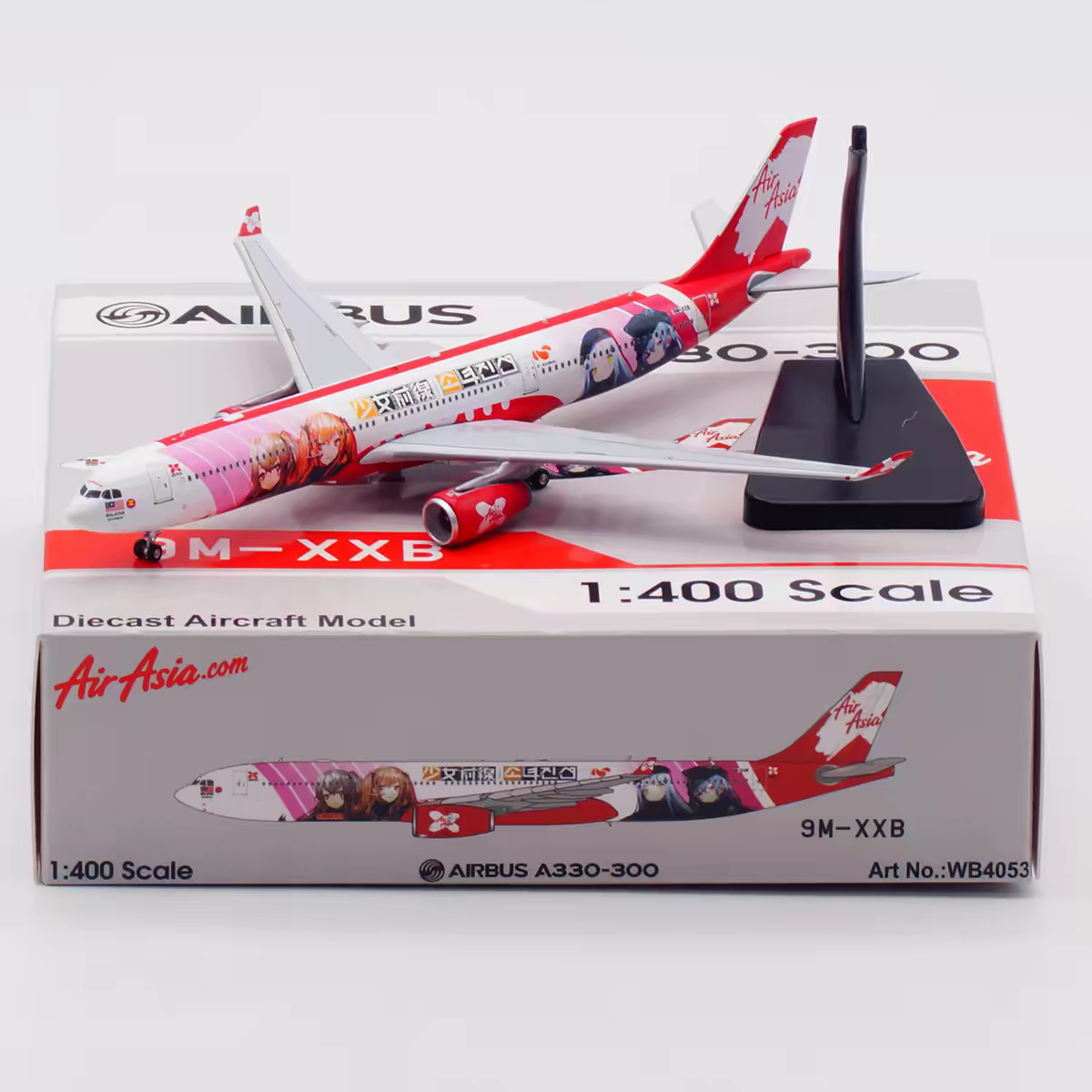 AV400 AirAsia X Airbus A330-343 9M-XXB "Girls' Frontline" WB4053