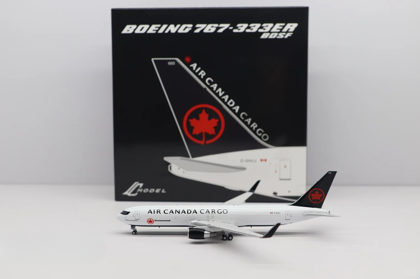 C Models 1:400 Air Canada Cargo Boeing 767-300F C-GHLU C0048