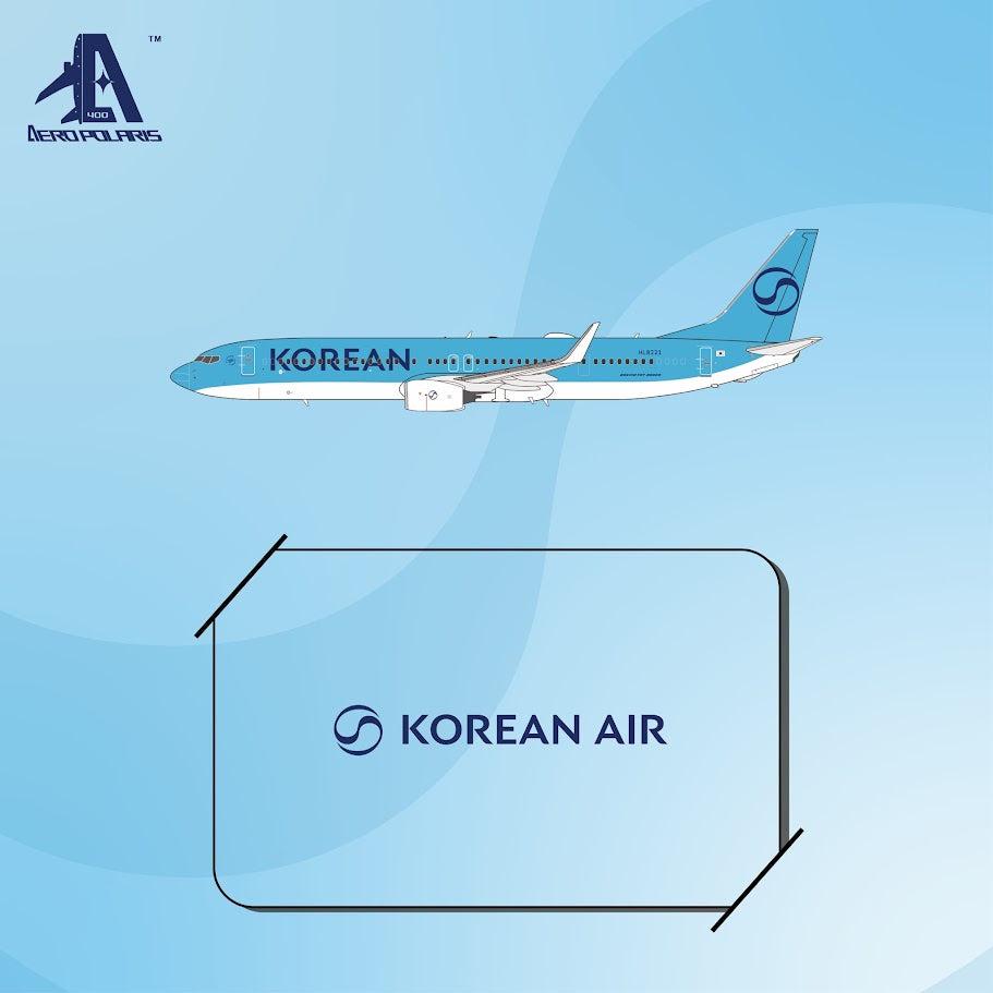 Pre-Order Aero Polaris 1:400 Korean Air Boeing 737-900 HL8221 HA7390004