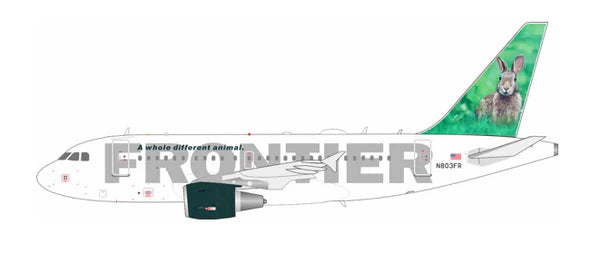 Pre-Order InFlight200 Frontier Airlines Airbus A318-111 N803FR IF318F91025