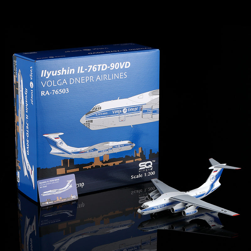 SQ Wings 1:200 Volga Dnepr Airlines Ilyushin IL-76TD-90VD RA-76503 L2097
