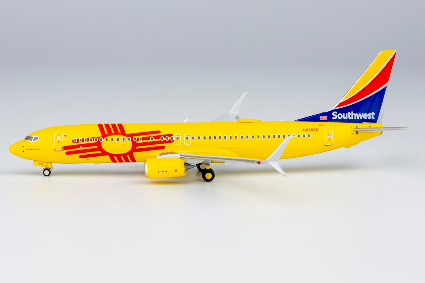 NG Models 1:400 Southwest Airlines Boeing 737-800 (scimitar) "New Mexico One" N8655D NG 58210
