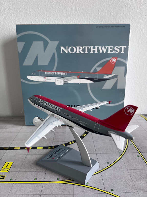 B-Models 1:200 Northwest Airlines Airbus A319 N301NB "City of Duluth" B-219-NE-301