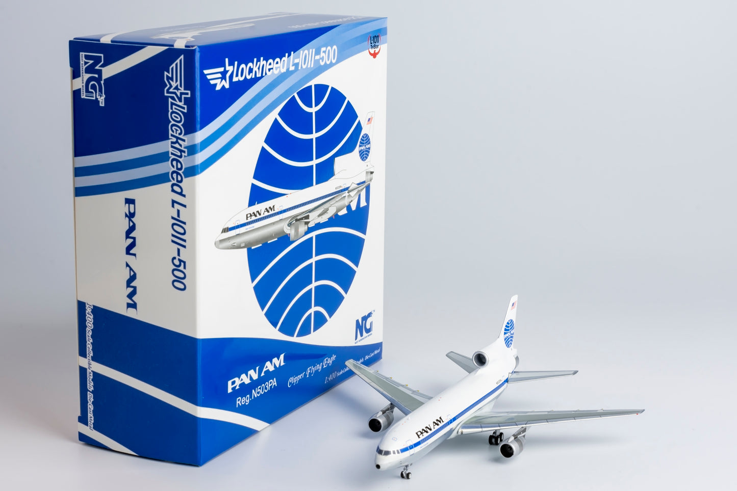 NG Models 1:400 Pan Am L-1011-500 "Clipper Flying Eagle" N503PA NG 35021