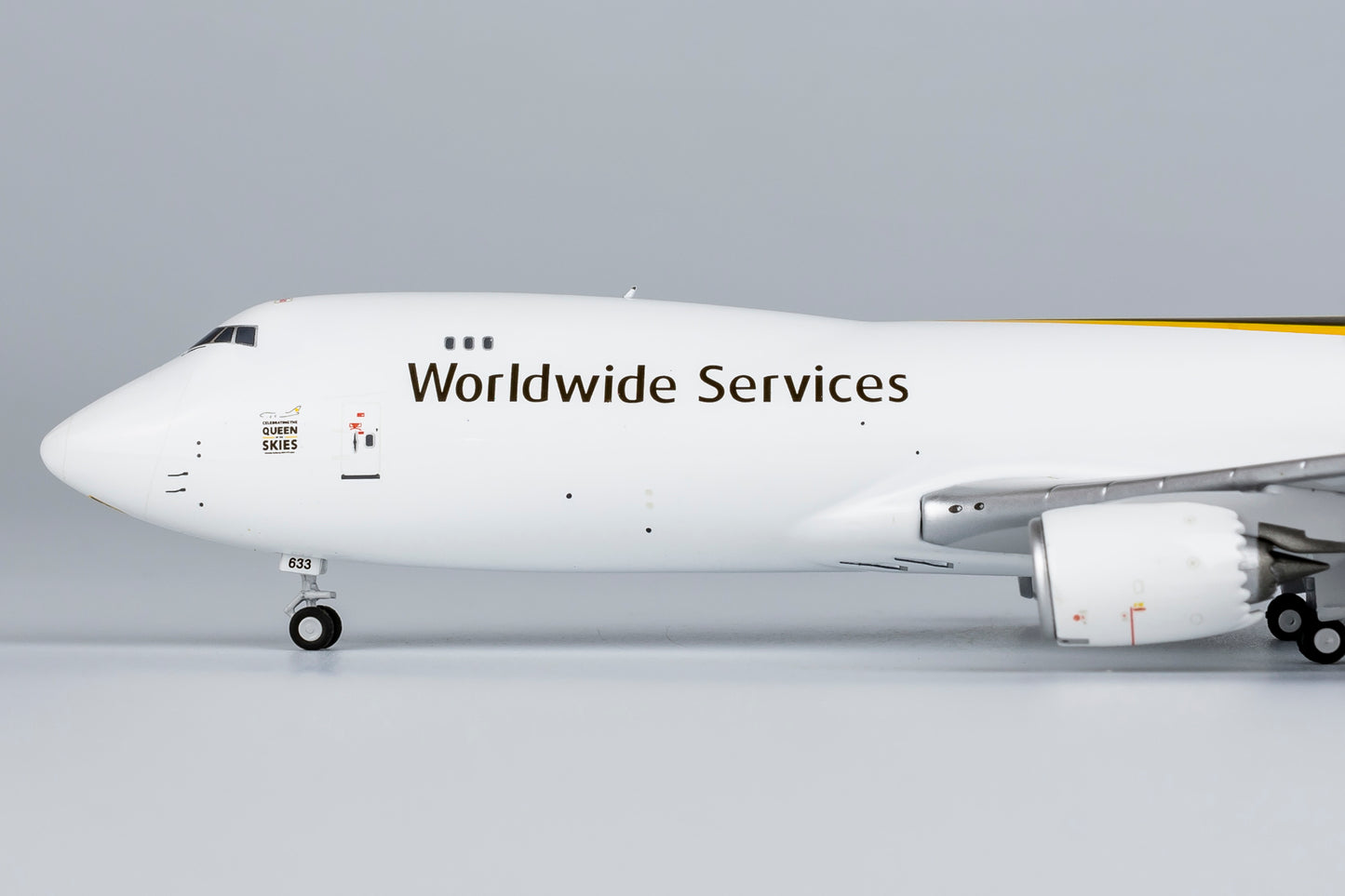 NG Models 1:400 UPS Boeing 747-8F "Celebrating the Queen of the Skies" N633UP NG 78025