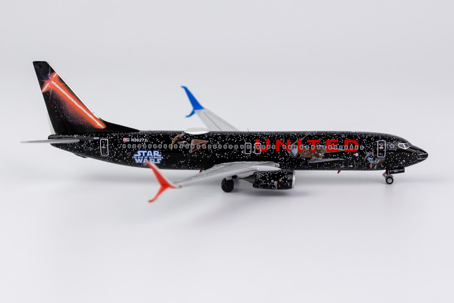 NG Models 1:400 United Airlines Boeing 737-800 "The Rise of Skywalker" N36272 NG 58133