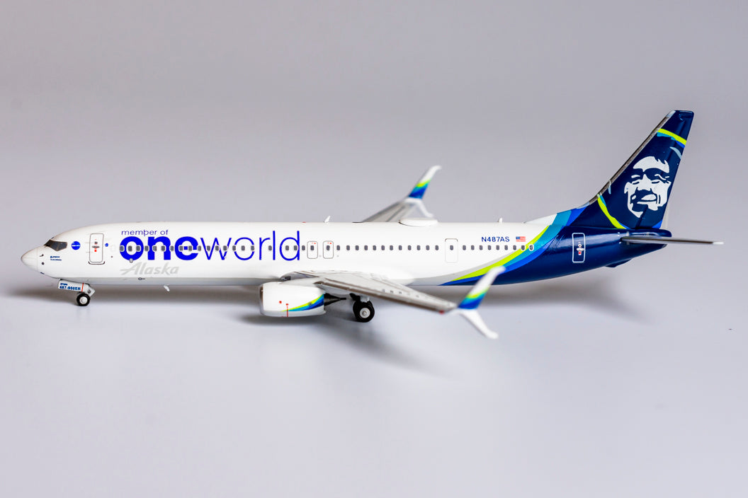 NG Models 1:400 Alaska Airlines Boeing 737-900 "OneWorld" N487AS NG 79001