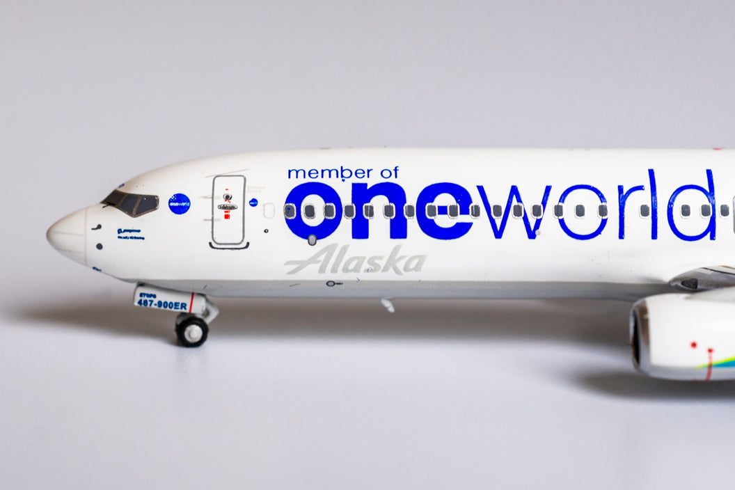NG Models 1:400 Alaska Airlines Boeing 737-900 "OneWorld" N487AS NG 79001