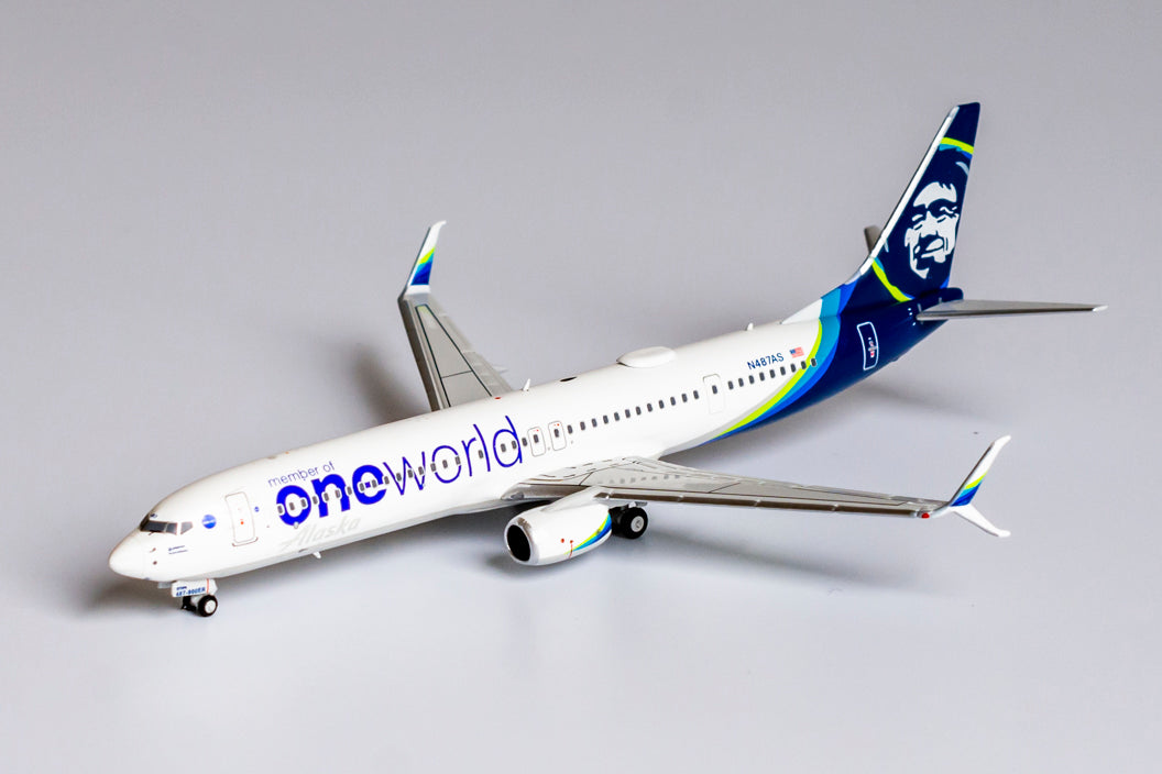 NG Models 1:400 Alaska Airlines Boeing 737-900 "OneWorld" N487AS NG 79001