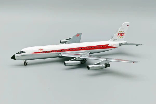 InFlight200 TWA Convair 880 N828TW Polished IF880TW1124PR