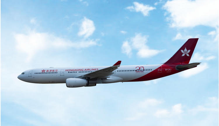 Pre-Order Phoenix Models 1:400 Hong Kong Airlines Airbus A330-300 B-LHJ "20th" 04738