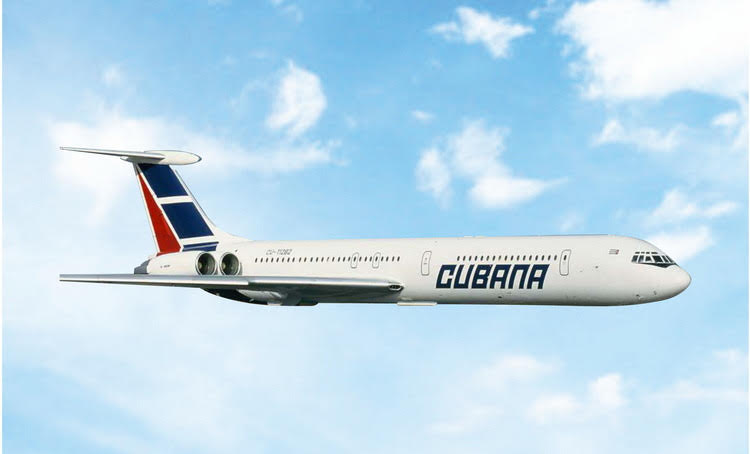 Pre-Order Phoenix Models 1:400 Cubana Ilyushin IL-62M CU-T1282 12111