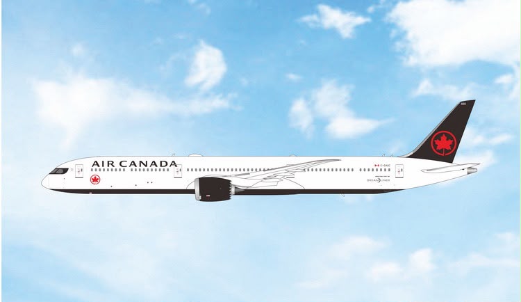 Pre-Order Phoenix Models 1:400 Air Canada Boeing 787-10 C-GAGC 04736