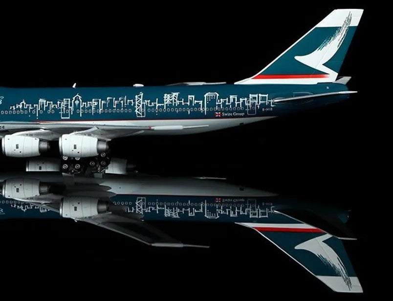 YY Wings 1:400 Cathay Pacific Boeing 747-200 B-HIB "Sprit of Hong Kong"