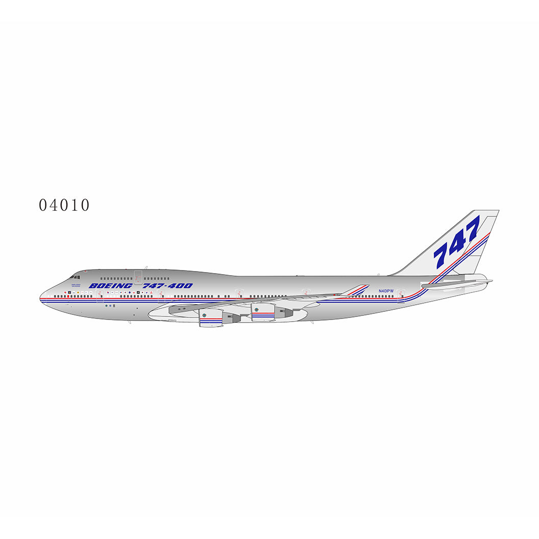 Pre-Order NG Models 1:400 Boeing 747-400 N401PW "house colors" 04010