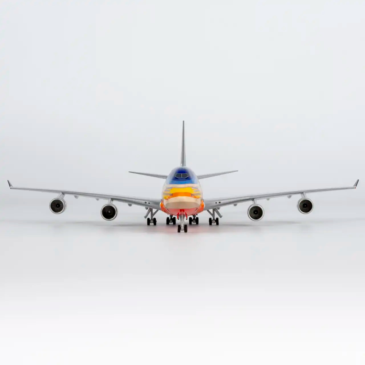 NG Models 1:400 Singapore Airlines Boeing 747-400 9V-SPK "Tropical" 04012