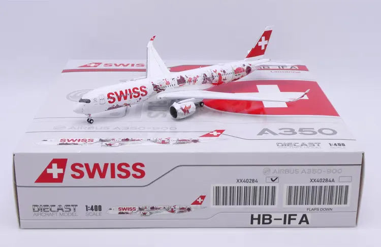 JC Wings 1:400 Swiss Airbus A350-900 HB-IFA 