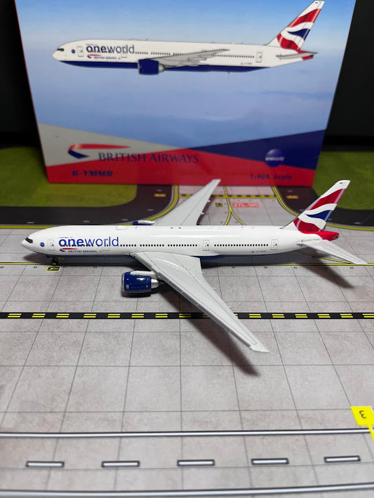 Phoenix Models 1:400 British Airways Boeing 777-200 "OneWorld" G-YMMR 04505