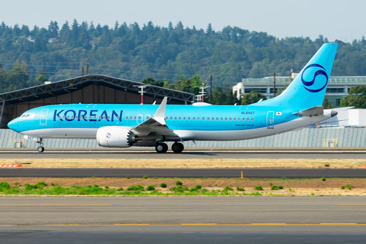 Phoenix Models 1:400 Korean Air Boeing 737 MAX 8 HL8567 04669