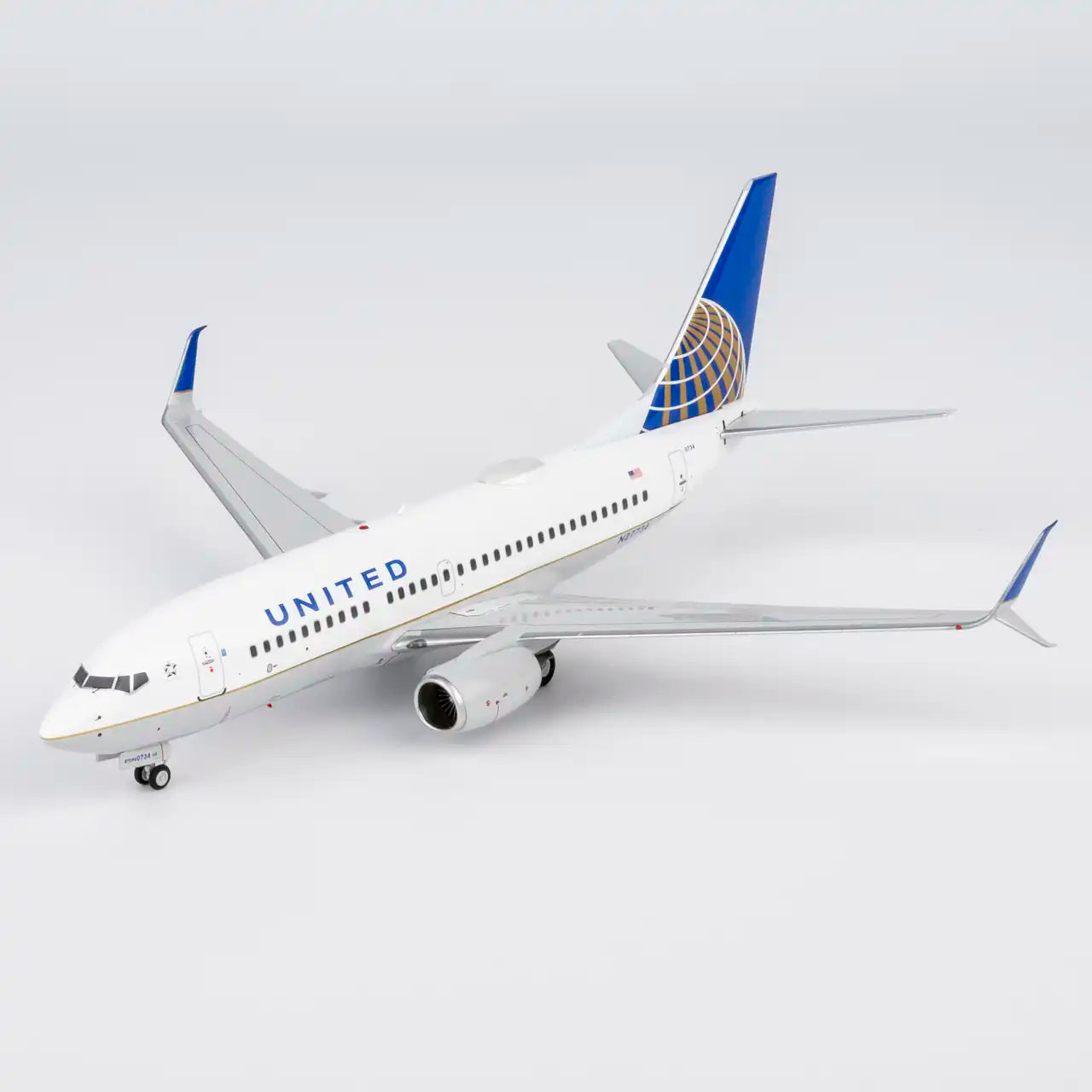 NG Models 1:200 United Airlines Boeing 737-700 N27734 "Merger" 05035