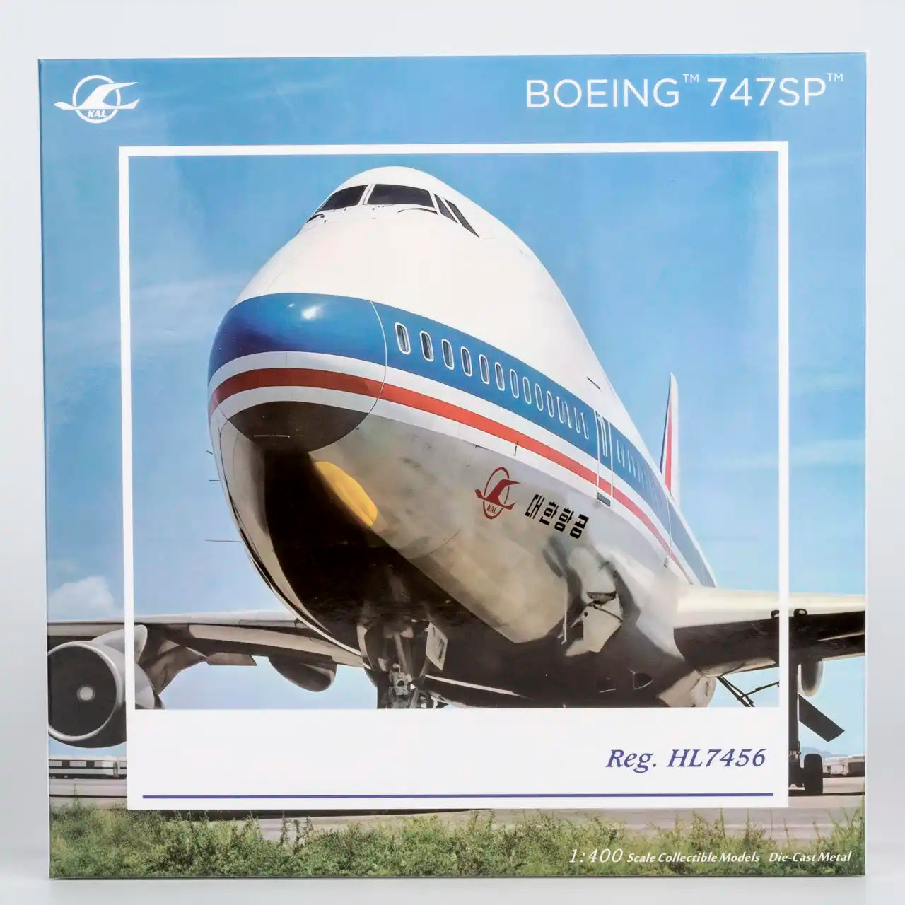 NG Models 1:400 Korean Air Boeing 747SP HL7456 "delivery colors" 07043
