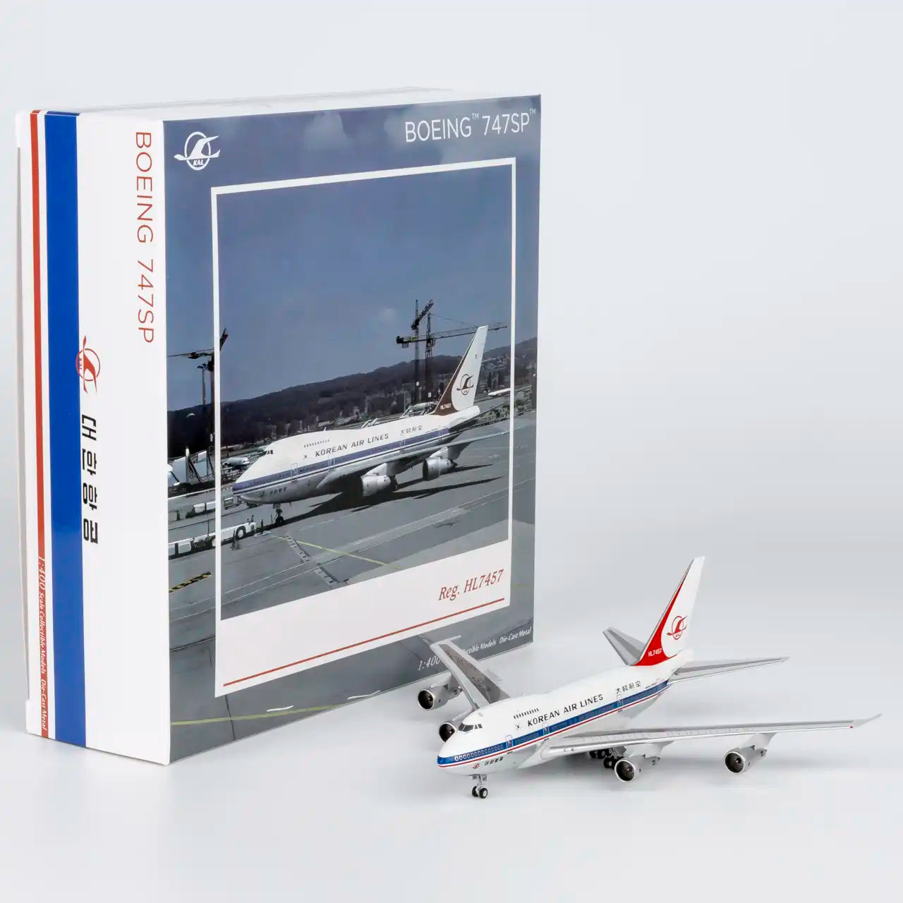 NG Models 1:400 Korean Air Boeing 747SP H7457 "delivery colors" 07044