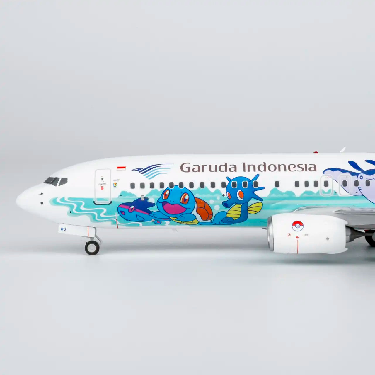 NG Models 1:200 Garuda Indonesia Boeing 737-800 PK-GMU "Pikachu Jet" 08012