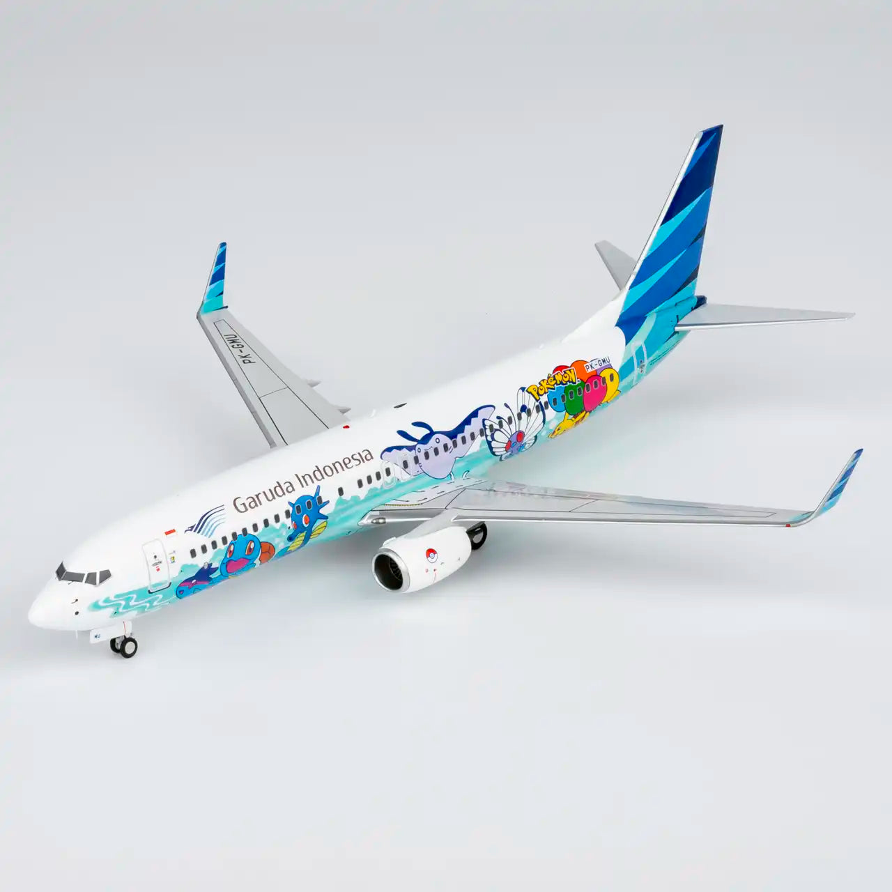 NG Models 1:200 Garuda Indonesia Boeing 737-800 PK-GMU "Pikachu Jet" 08012
