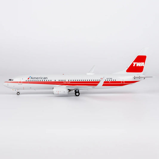 *Imperfect* NG Models 1:200 American Airlines Boeing 737-800 "TWA retro" N915NN NG 08053