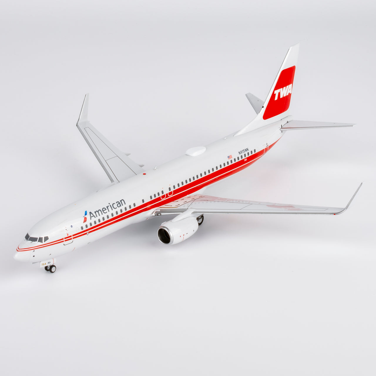NG Models 1:200 American Airlines Boeing 737-800 "TWA retro" N915NN NG 08053